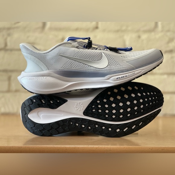 Nike Air Zoom Pegasus 41 EasyOn ‘Pure Platinum Blue Silver’ FQ7837 003 Men Sz 12 main image 10